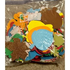 Bag of Fall Foam Stickers.